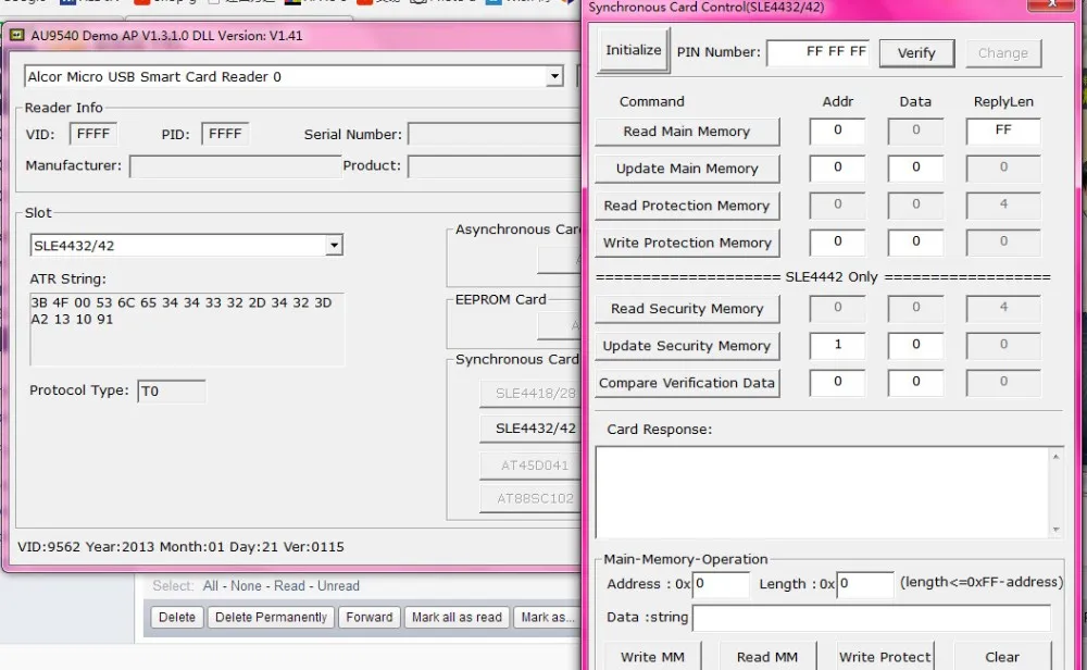 ISO7816 контакт EMV USIM SIM eID налог на веб смарт-чип считыватель карт писатель программист+ CD драйвер+ 2 шт. SLE4442 чип карты