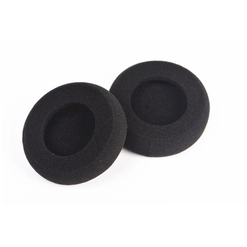 Black sponge foam Замена амбушюры пенное покрытие подушки для Sennheise px100 px200 Koss Porta Pro PP SP Storm наушников 2 шт(1 набор - Цвет: Black sponge foam
