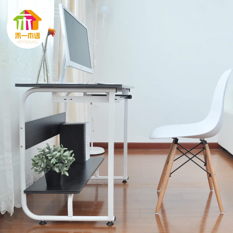 Minimalist modern home desktop computer desk laptop table-one office writing | Мебель