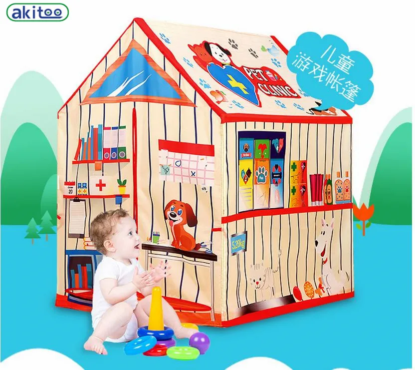 Новое поступление Детские больничные палатки akitoo для питомцев большой дом