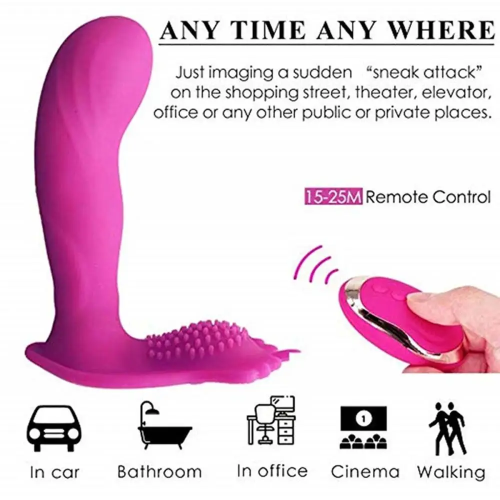 Wireless Remote Control Vibrating Panty Vibrator Sex Toys For Women Couples rod AV Wand Clitoral Stimulator | Красота и здоровье