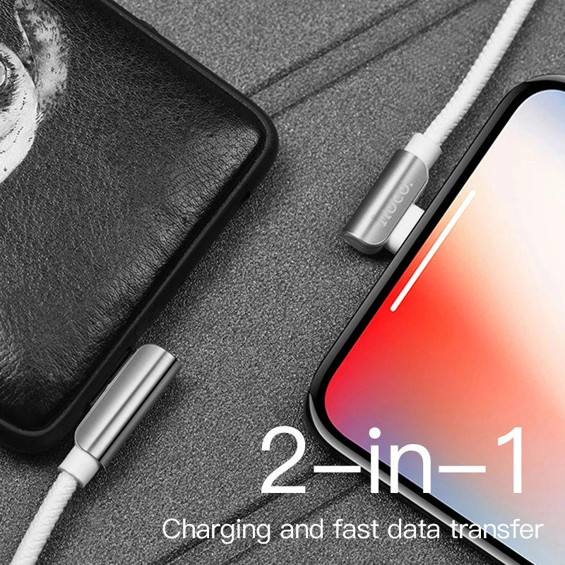 USB-кабель HOCO 90 градусов для iPhone 8 11 Pro X XR XS Max | Мобильные телефоны и аксессуары