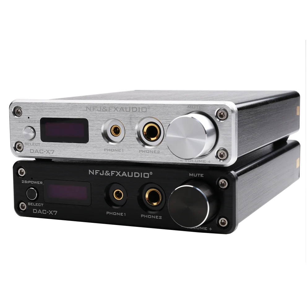 FX AUDIO DAC X7 DSD256 XMOS AK4490EQ USB HiFi аудио усилитель для наушников OPA2604 TPA6120