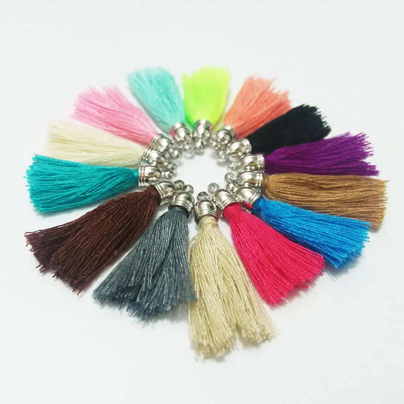 Ожерелье чокер с кисточками хлопковая отделка застежкой переключатель для