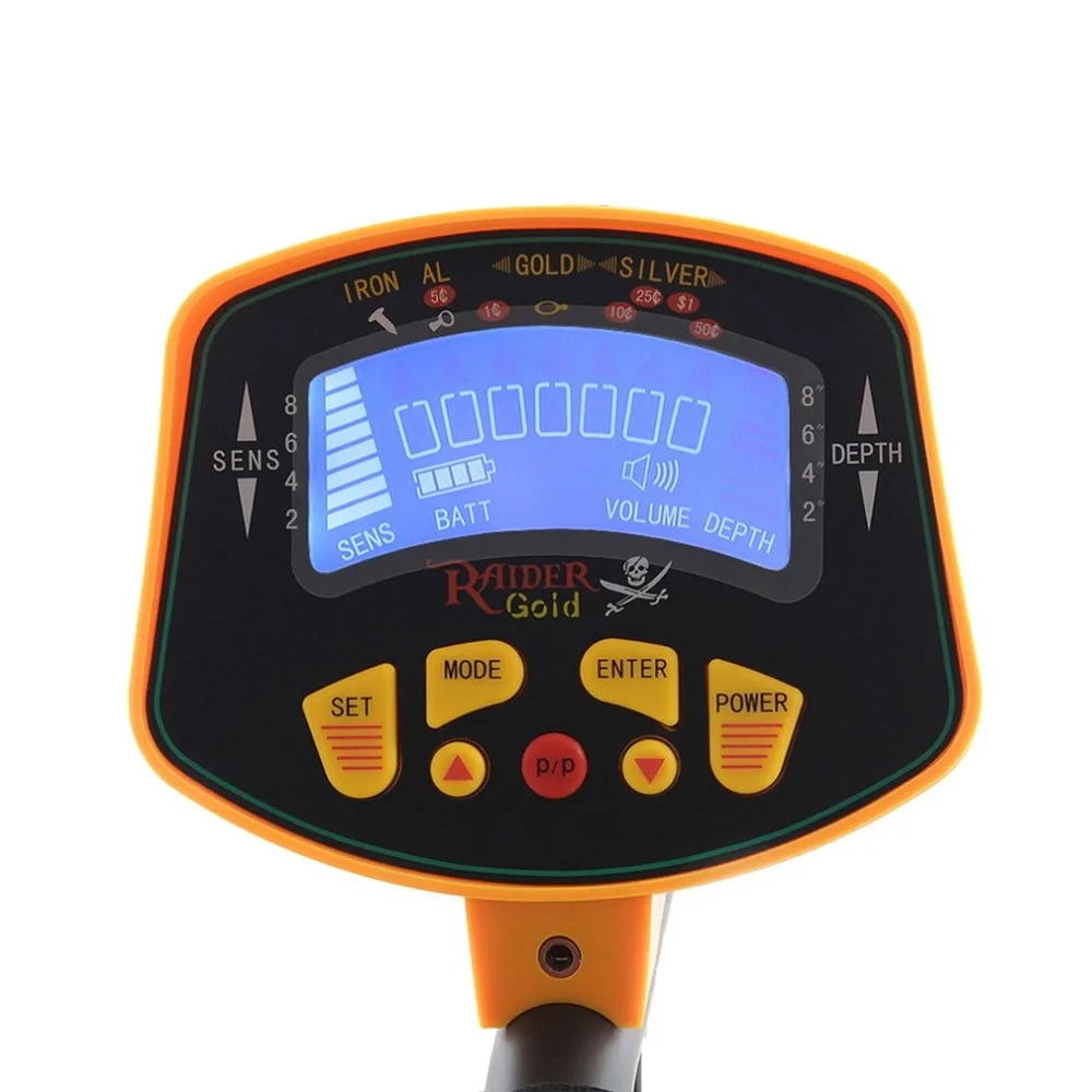 Professional Handheld LCD Display Metal Detector Gold Digger Light Hunter Deep Sensitive Search Tools | Безопасность и защита