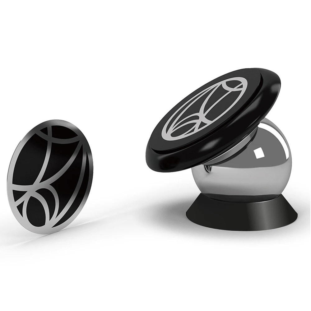 Автомобильный держатель для телефона Powstro магнитный с углом обзора 360 градусов