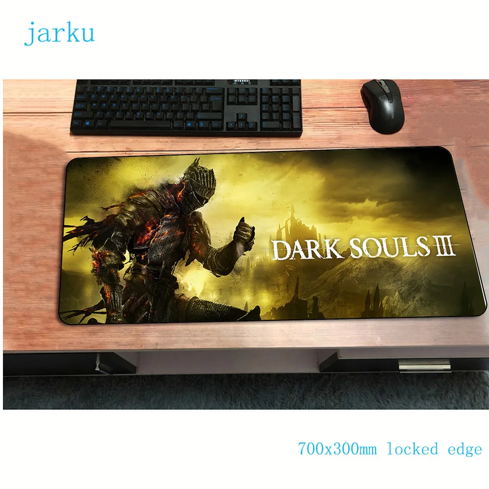 Игровой коврик для мыши Dark души 700x300 мм игровой с заблокированными краями