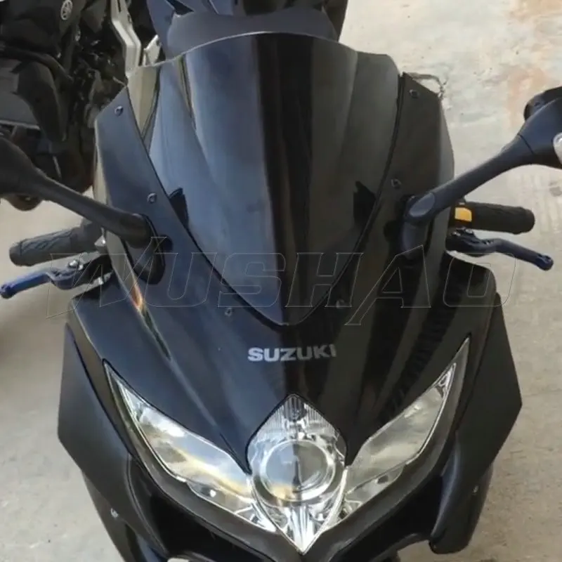 Black Мотоциклетное ветровое стекло Ветер Экран для 2008 2009 2010 Suzuki GSX-R600 GSXR600 GSXR750 GSX-R750 GSXR GSX-R 600 750 K8 K9 L0 - Цвет: Black