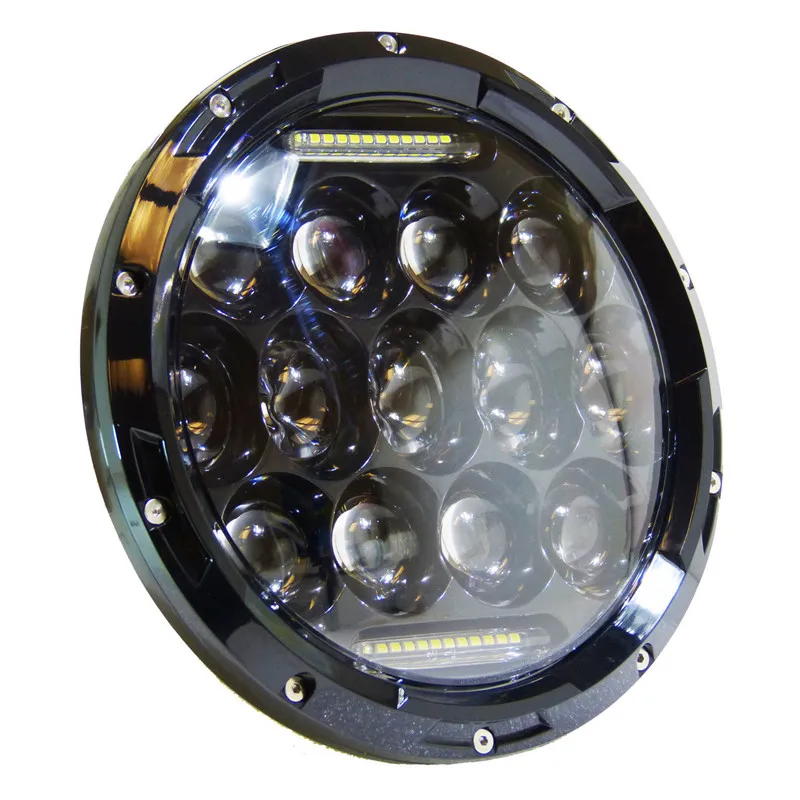 Конкурентоспособная цена 7 &quotсветодиодные фары J eep 75w 12V 24V круглые светодиодные