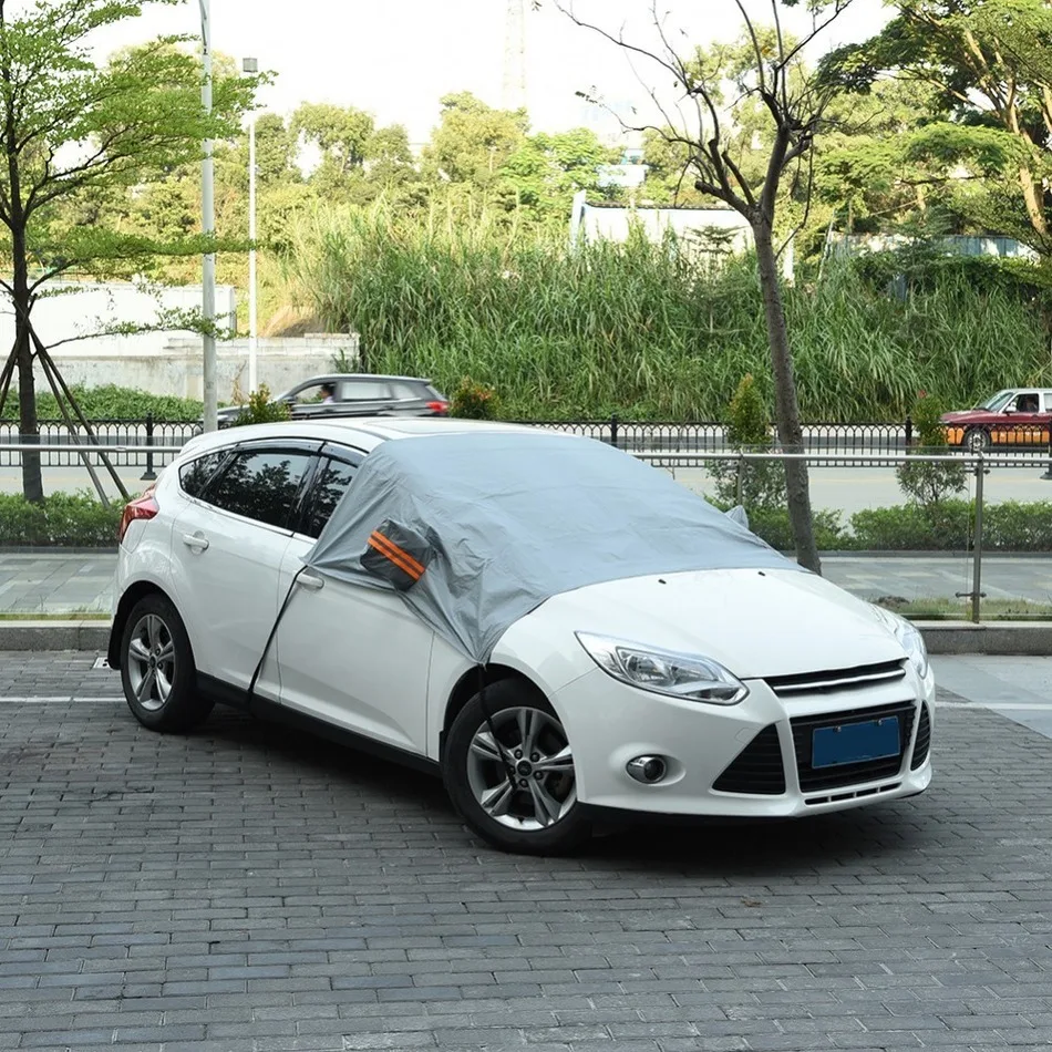 Автомобильный получехол для улицы УФ Водонепроницаемый Дождь Пыль Снег дышащая
