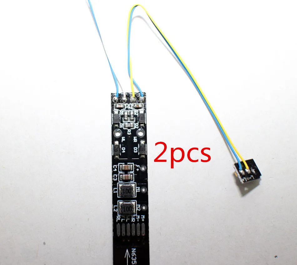 2pcs N соотношение модель поезда аксессуары IC монтажная плата универсальные аксессуары модификация обновления - Цвет: 2pcs