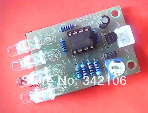 Бесплатная Доставка!!! LM358 дыхание лампа части/Электроника DIY Fun production suite/8 5 ММ