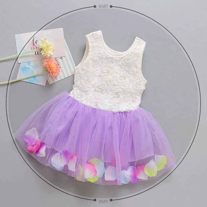 Girl Dress 2019 New Baby Dresses Pattern Print Cartoon Birthday Female Summer Clothes Kids | Детская одежда и обувь