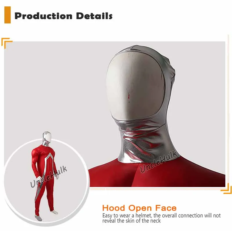 Seven cosplay Costume-Прорезиненная Ткань и мускулы шелковой нити | UncleHulk