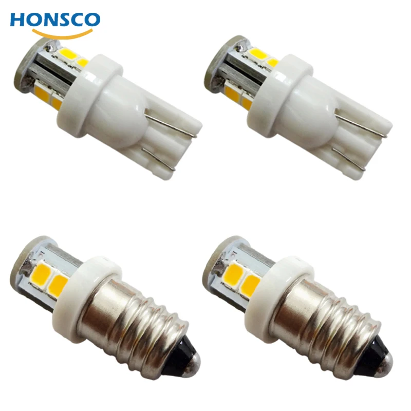 2 шт. светодиодные лампы T10 194 168 W5W 6 в 7 2835 SMD LED s|Сигнальная лампа| |