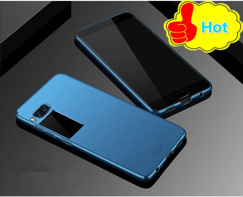 Чехол Mofi для Meizu pro 7, Роскошный кожаный флип-чехол с подставкой, Стильный чехол-книжка для Meizu pro 7 plus, чехол