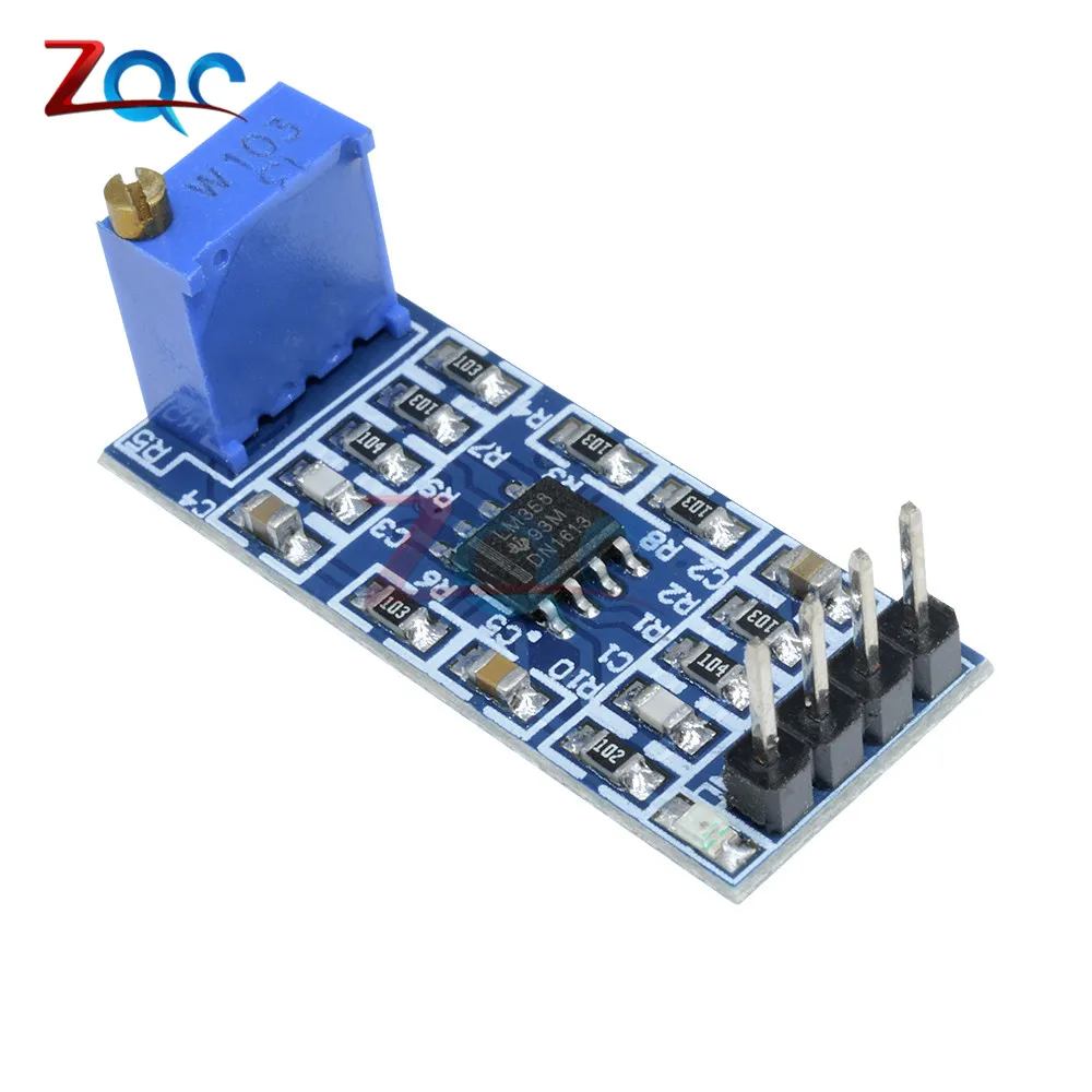 LM358 100 раз усилитель сигнала усиления модуль операционного усилителя|signal|modulemodule
