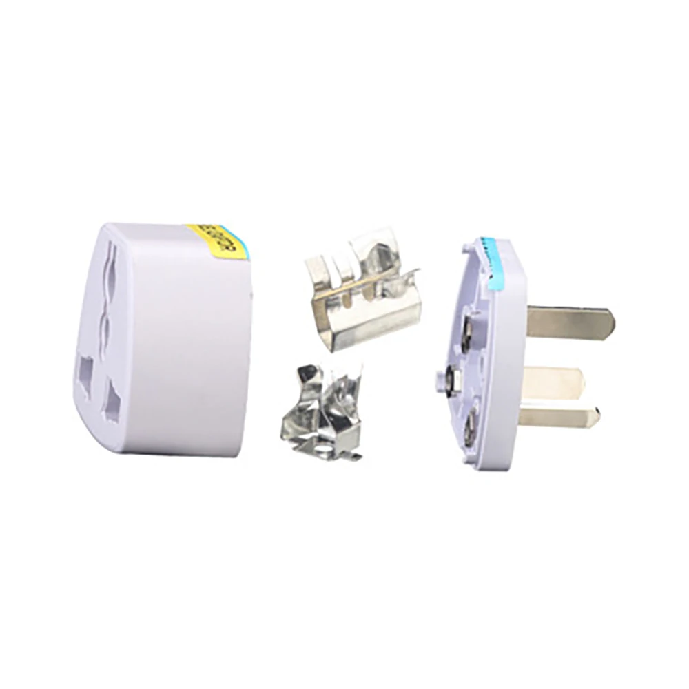 Универсальный адаптер переходник с 3 контактами переменного тока 250 В 10