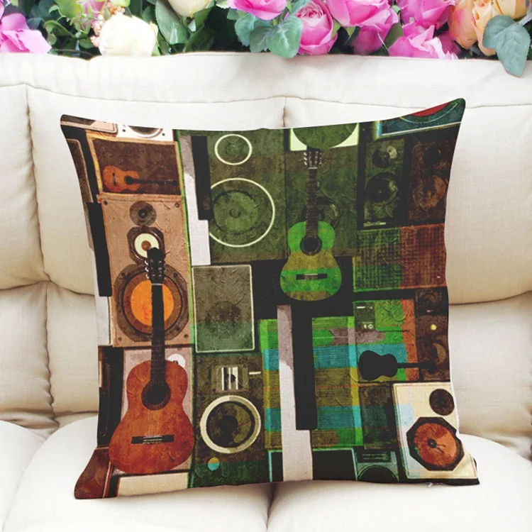 3D печать наволочка для подушки льняная хлопковая ткань декоративные наволочки