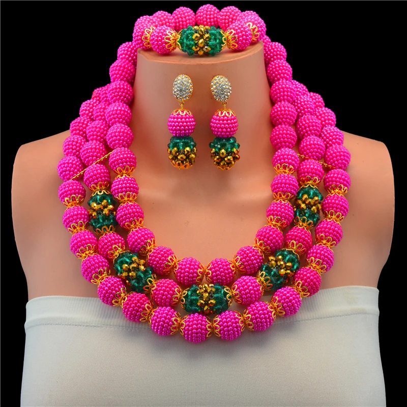 2017 блестящий белый красный золотой цвет африканские бусины ювелирный набор