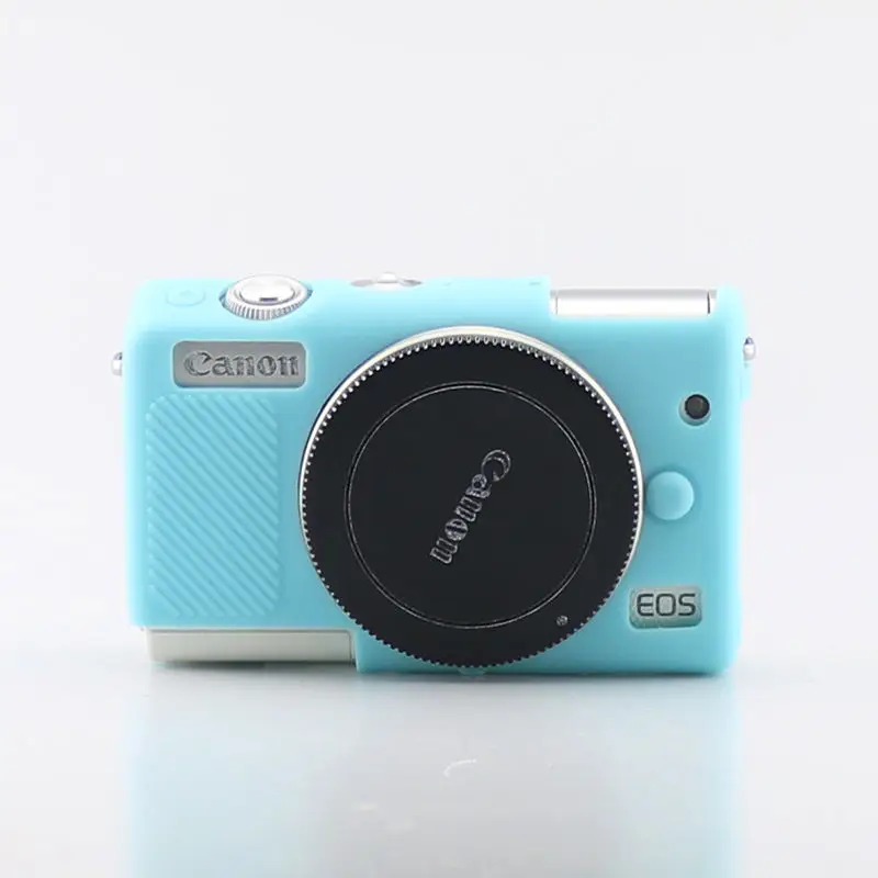 Силиконовая кожа брони чехол корпус протектор для Canon EOS M100 тела только цифровая камера