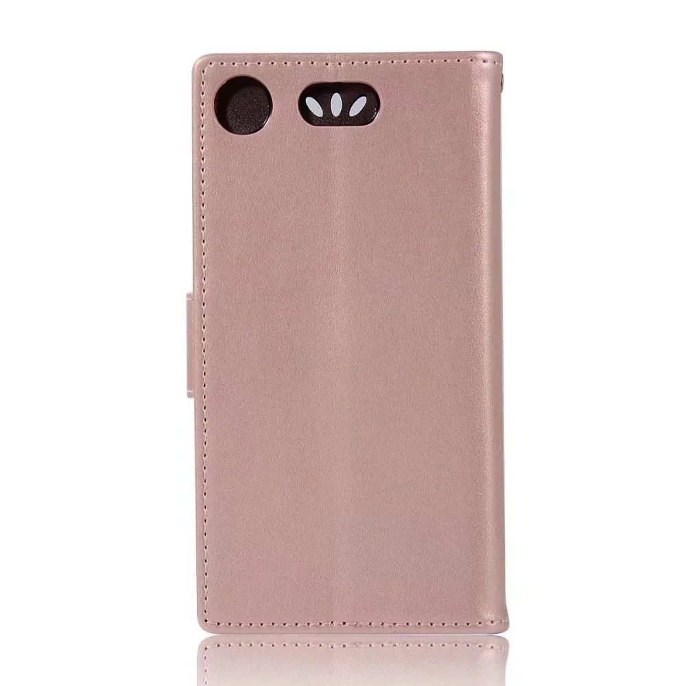 Флип кожаный чехол для sony XZ1 компактный кошелек Fundas штатив телефона|case for sony|leather