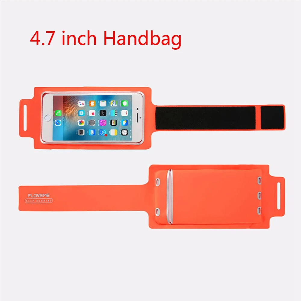 Handbag 4.7 inch FLOVEME 4," нарукавная повязка для iPhone 8 6 6s 7 Спорт нарукавный чехол для телефона 5,5" дюймов бег фитнес повязку для iPhone 8 7 6 6s плюс сумка - Цвет: Handbag 4.7 inch