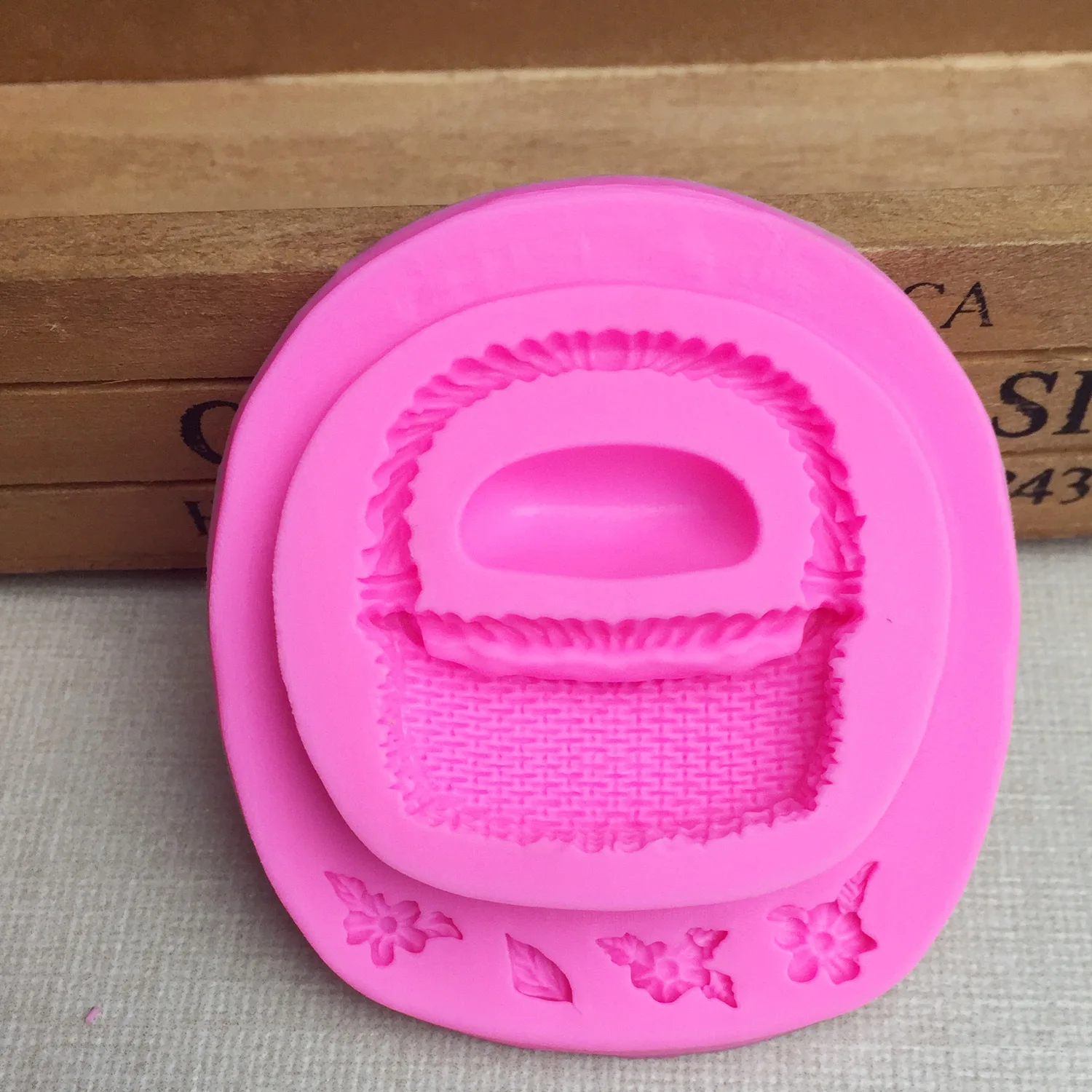 Цветочные корзины Силиконовые формы для торта помадные украшения инструменты