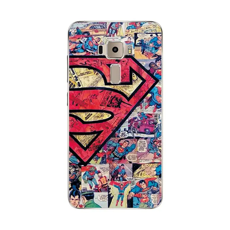 Чехол для телефона Zenfone 3 ZE552KL силиконовый чехол Новинка Asus Zenfone3 ZE 552KL Spiderman Capa Fundas