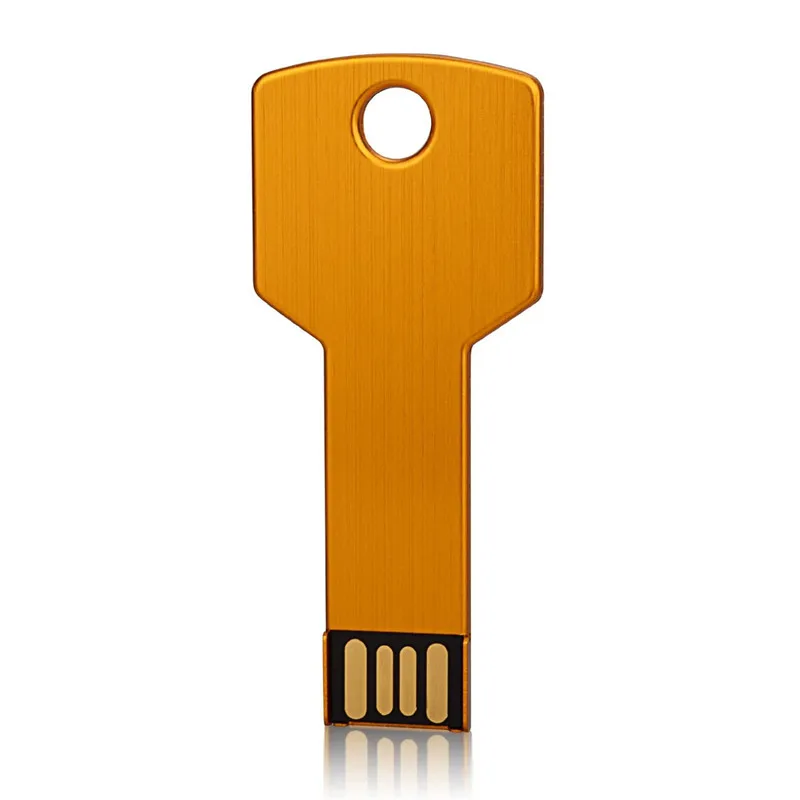 Бесплатная доставка 16 ГБ 32 64 металл красочные ключ 2.0 USB флэш-накопитель U диск
