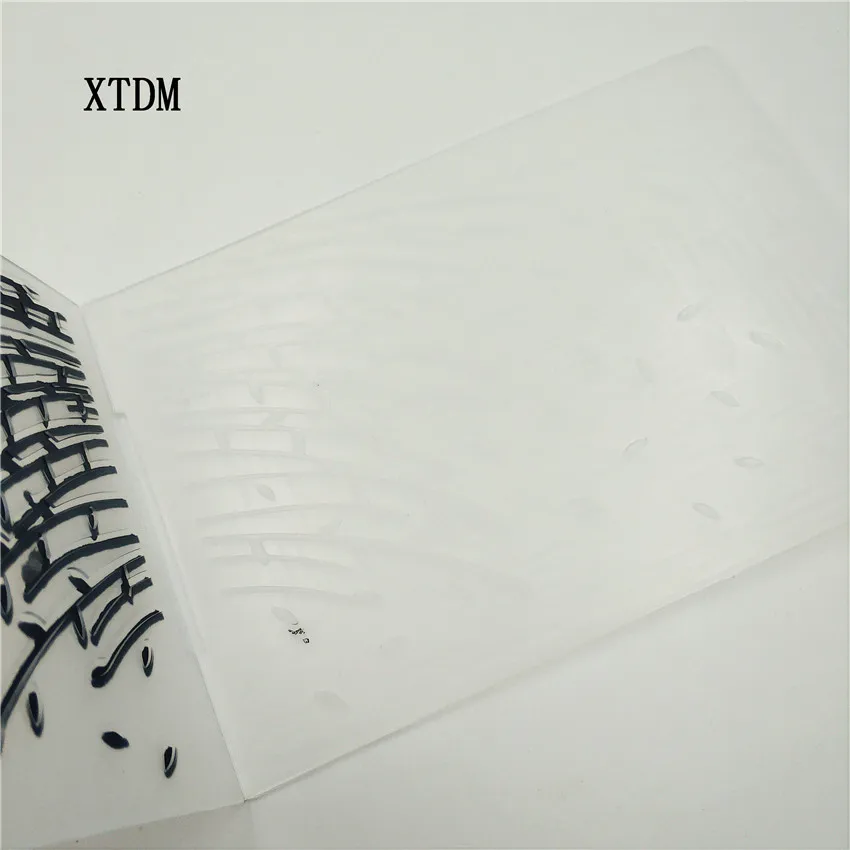 HOT plastic bamboo dry template craft card making paper album wedding decoration scrapbooking Embossing folders | Дом и сад