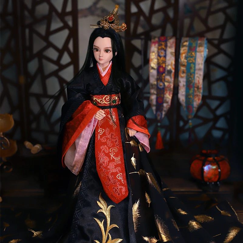 Китайский костюм ручной работы 35 см кукла Bjd 1/6 для мальчика 14 шарнирных кукол