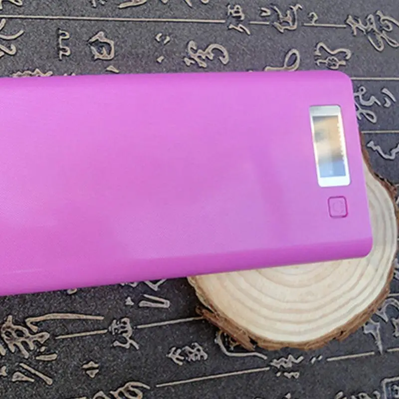 Внешний аккумулятор для мобильного телефона, 5 В, двойной USB, 8 шт., 18650, держатель для батарей, зарядное устройство, блок питания для iphone6 Plus, S6, 17*8*2,2 см