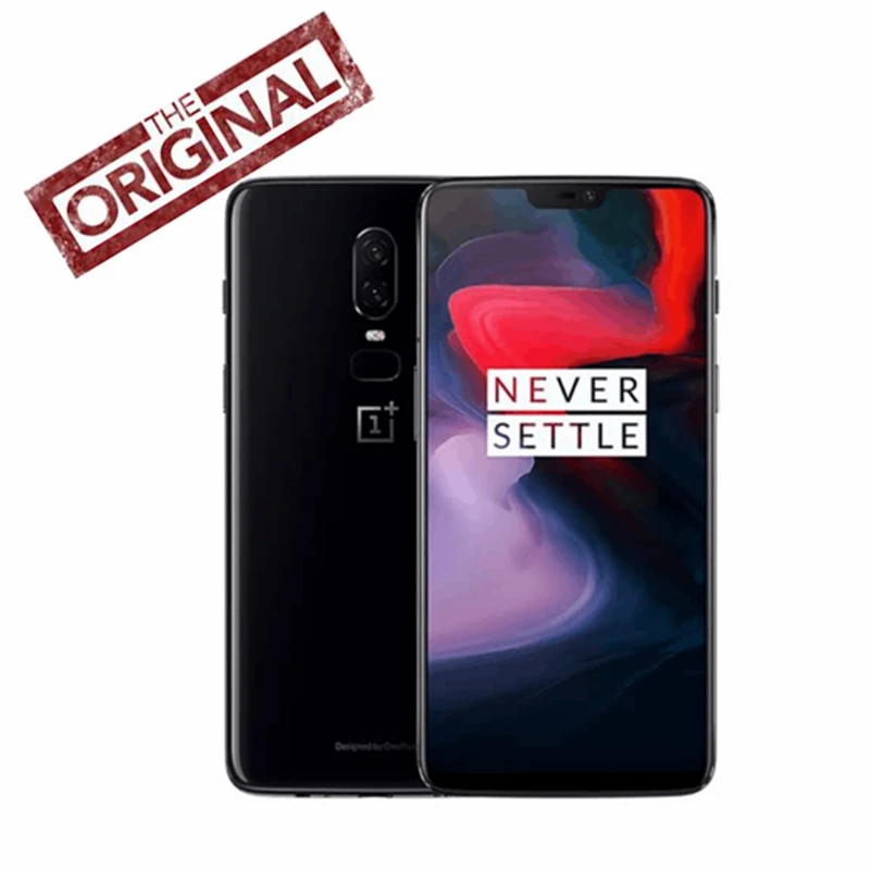 Водонепроницаемый сотовый телефон Oneplus 6 экран 28 дюйма Snapdragon 845 Android 8 1 ГБ/8 ГБ ОЗУ 64