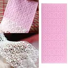 Силиконовая кружевная форма для украшения торта, кондитерских изделий