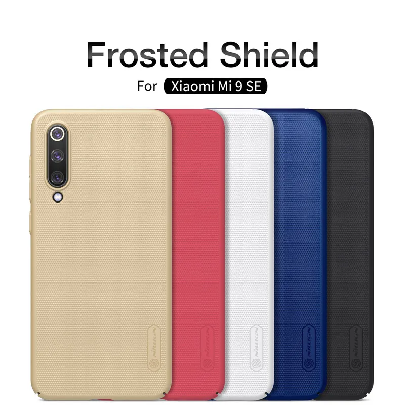 Nillkin Super Frosted Shield Case для Xiaomi MI 9 SE 9SE Ultra Thin Matte PC Hard Cover Стильный дизайн с точками.