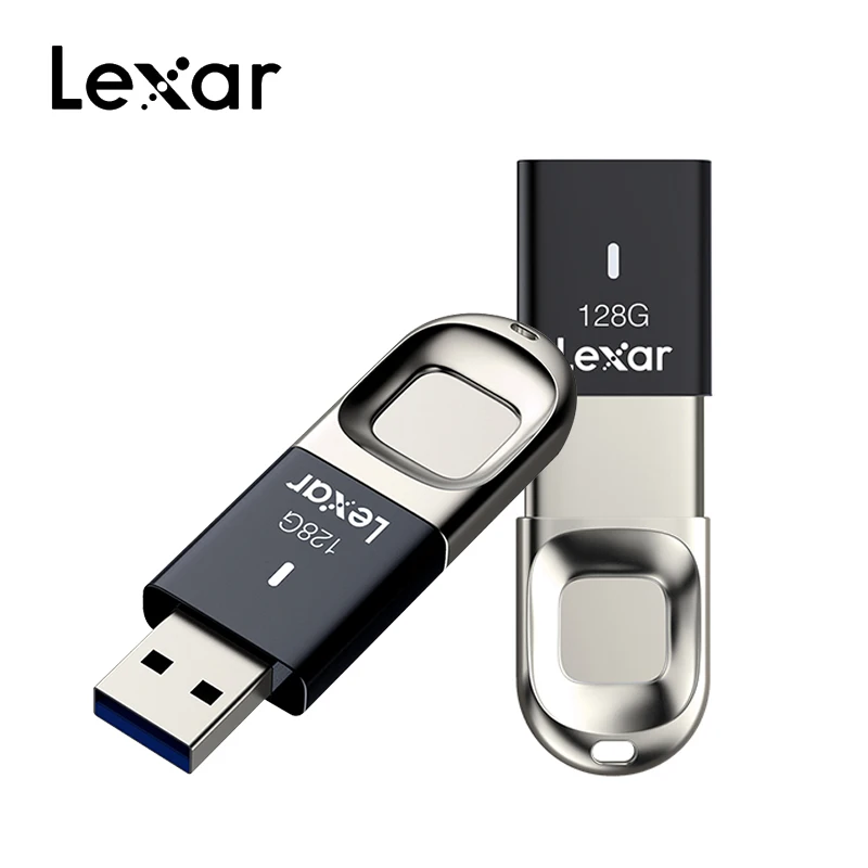 Lexar USB 3,0 карта памяти Распознавание отпечатков пальцев USB флеш-накопитель F35 32 Гб 64 Гб 128 ГБ флеш-накопитель usb флешка