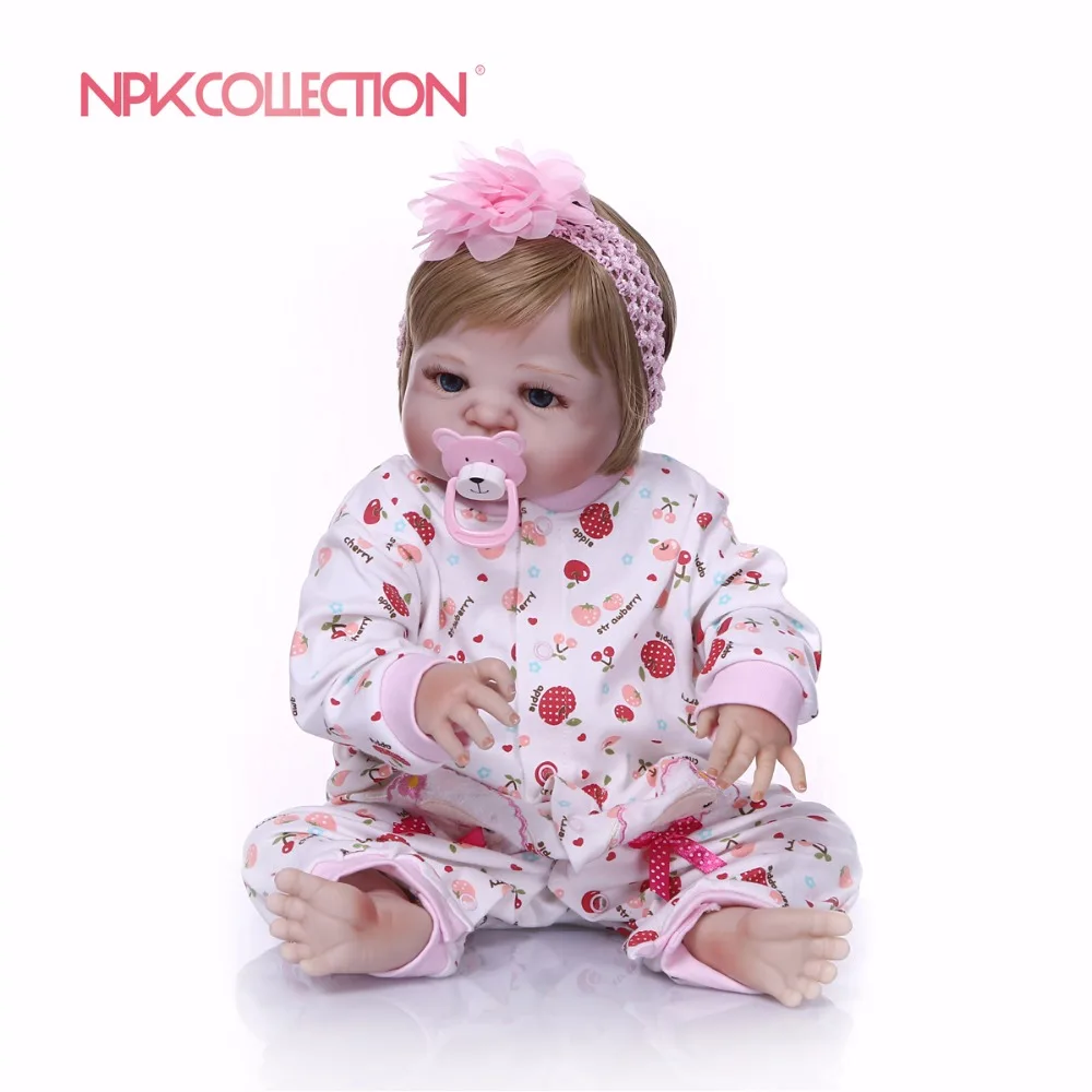 Кукла NPKCOLLECTION розовая силиконовая Реалистичная ручной работы | Игрушки и хобби