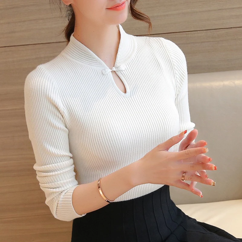 Ohclothes/женские комплекты с воротником-стойкой Новинка Зимний свитер воротником