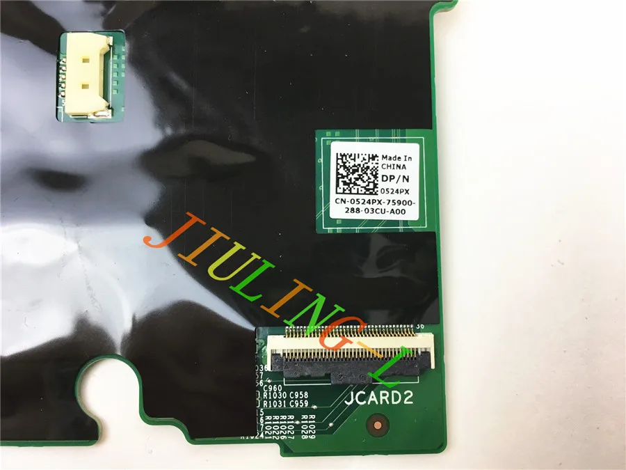JOUTNDLN для Dell Precision M6600 IO аудио USB кардридер IEEE сборная плата 0JNGMJ|Компьютерные кабели