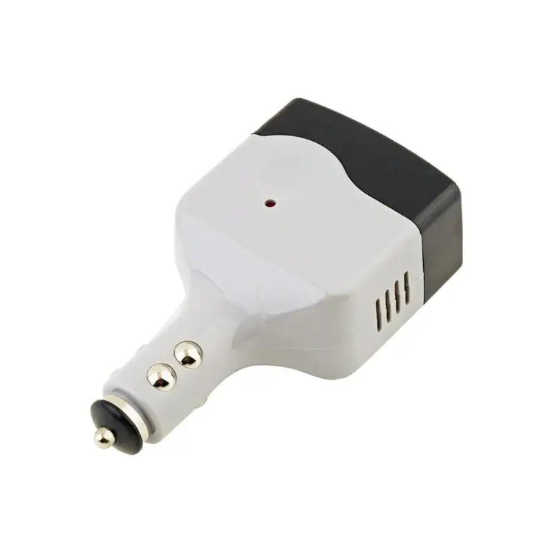 Автомобильный преобразователь напряжения с USB зарядным устройством, автомобильный DC 12-24 В в AC 220 В преобразователь напряжения, автомобильный аксессуар для электроники