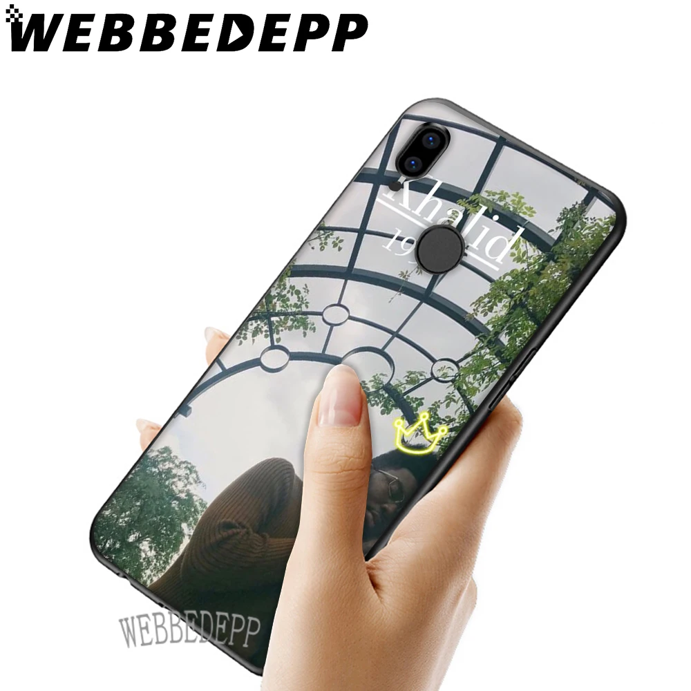 WEBBEDEPP Khalid Мягкий ТПУ чехол для Huawei Y6 Y7 Prime Y9 Mate 10 20 Lite Pro Nova 2i 3i 4 | Мобильные телефоны
