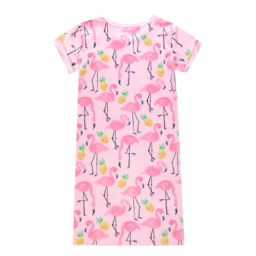 Baby Girls Summer Bird Printing Dress Kids Clothes 2022 Vestidos Princess 3D Animal Children Party Dresses For 3-10 Years | Детская