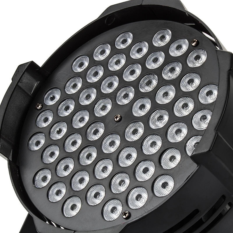10 шт./лот алюминиевый сплав светодиодный Par 54x9 Вт RGB светодиодный светильник ing DMX512 проектор прожектор светильник можно мыть DJ сценический светильник ing проектор