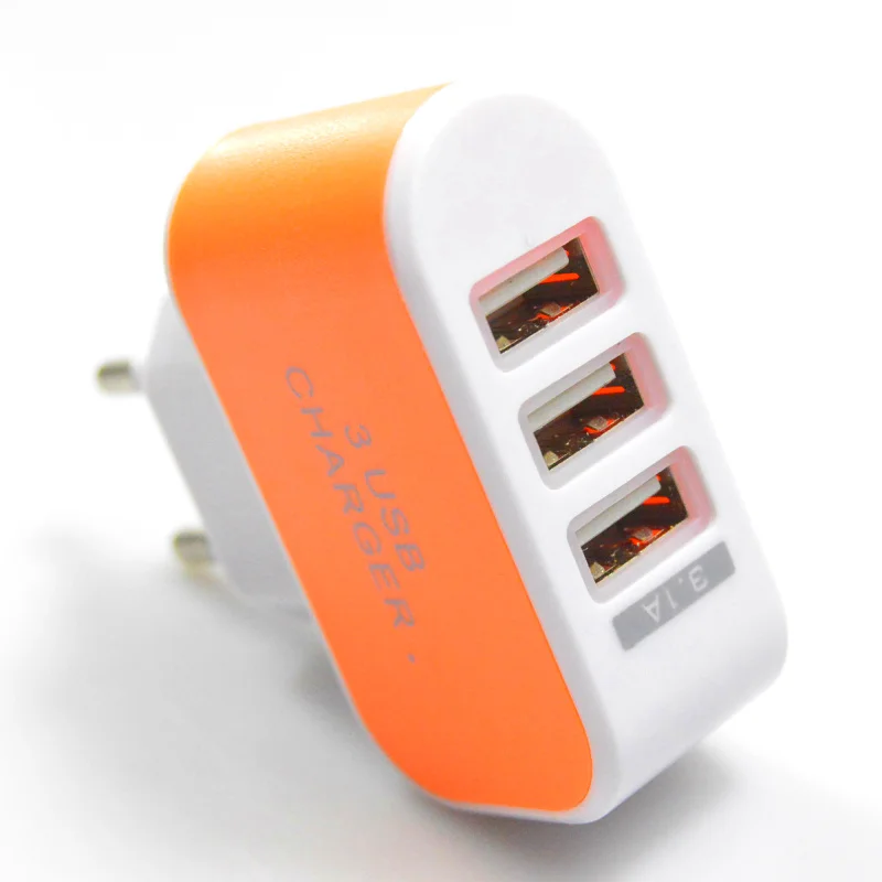Effelon 5V 2A 3 порта USB зарядное устройство адаптер переменного тока для iPhone 6S и Plus/iPad Air 2 Air/Samsung Galaxy S7/S6/S5/S3|charger ac|usb