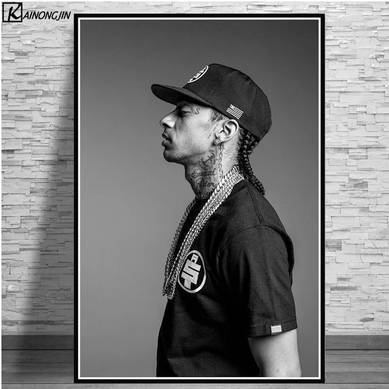 006 Плакаты и принты R.I.P Nipsey Hussle плакат Рэппер хип-хоп музыка звезда холст картина стены Искусство Картина гостиная домашний декор - Цвет: 006
