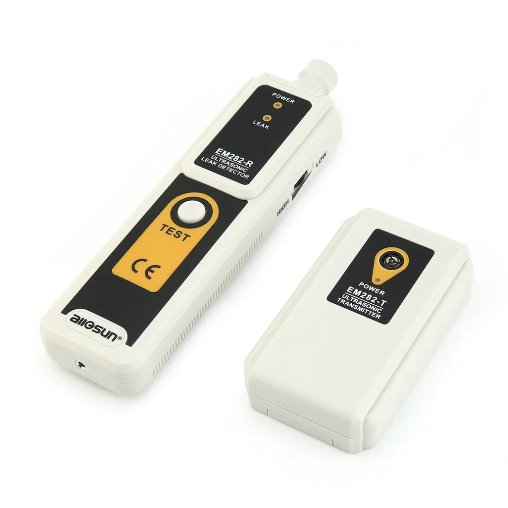 Allsun EM282 Ultrasonic Leak Detector 40KHz Transmitter Reliable Detection Gas Liquid Leakage Monitor LED Indicator | Инструменты