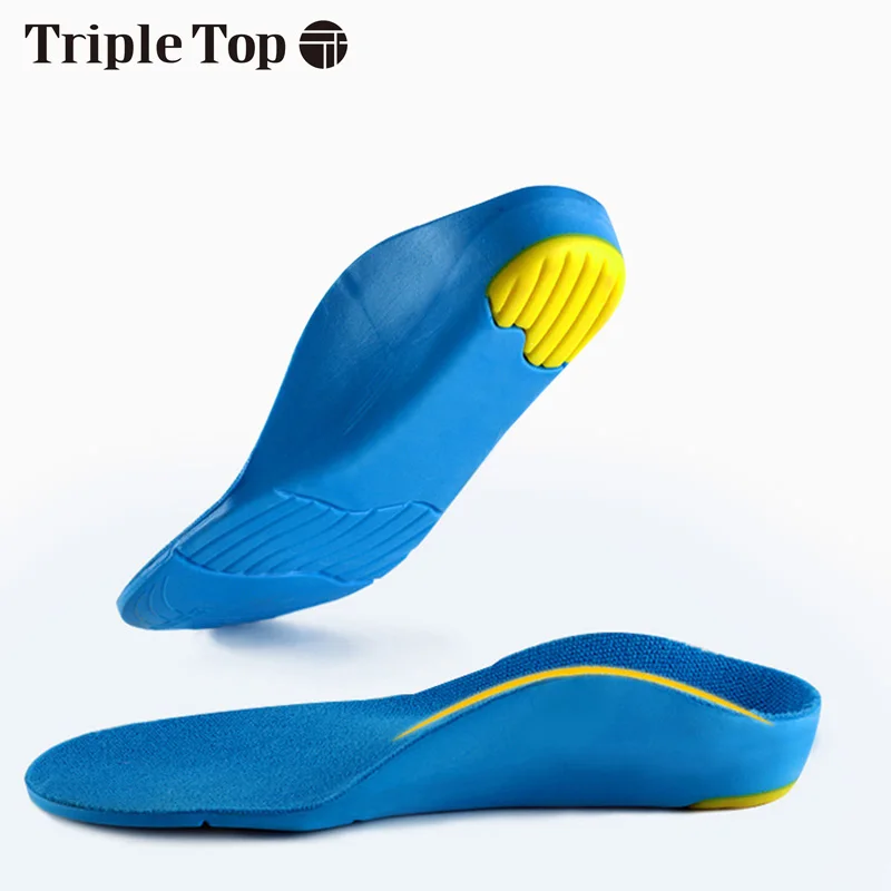 Детские ортопедические стельки TripleTop из кремнезема с противоскользящей тепловой