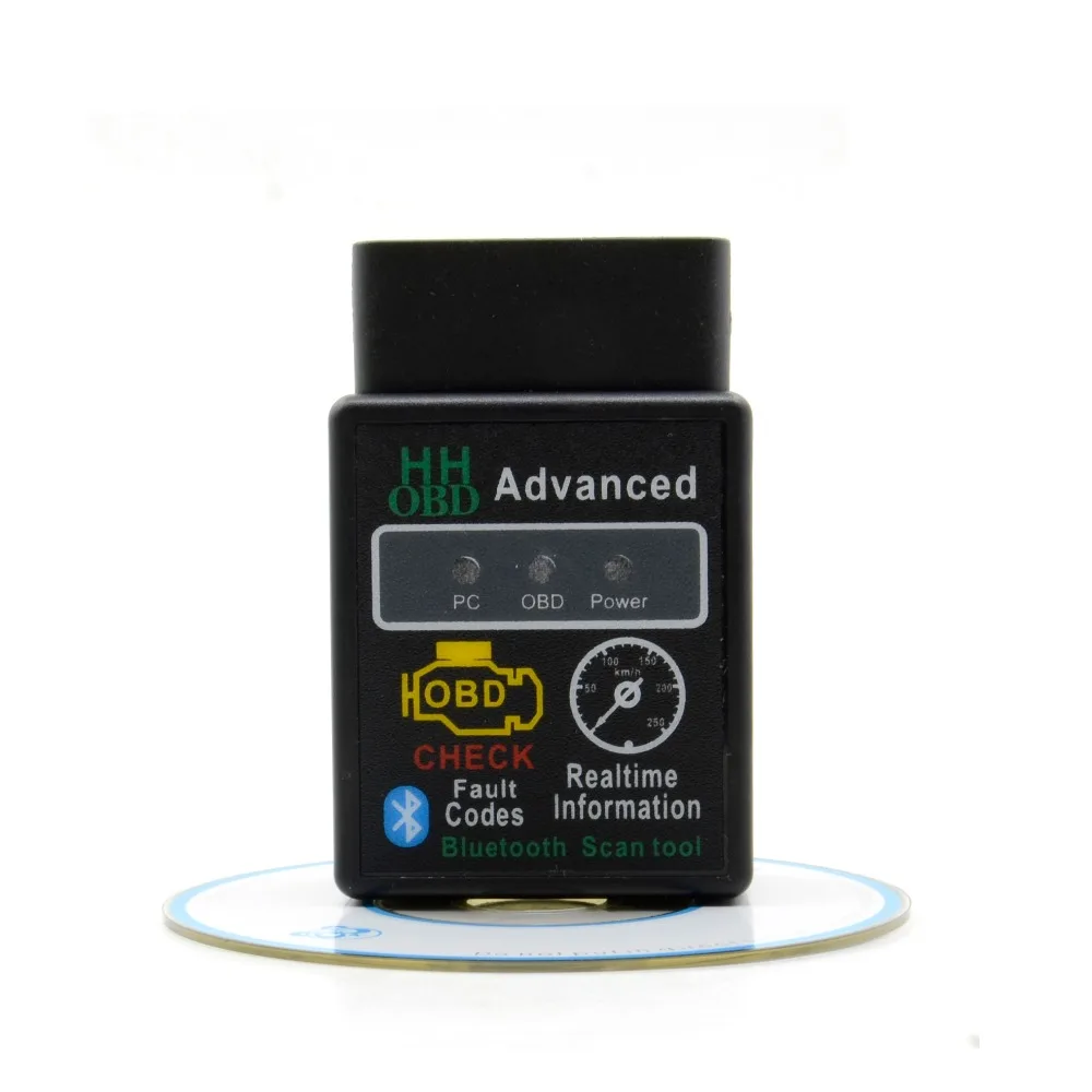 Фотоаппаратное обеспечение ELM327 V1.5 PIC18F25K80 чип V 1 5 Bluetooth для Android OBD2 сканер