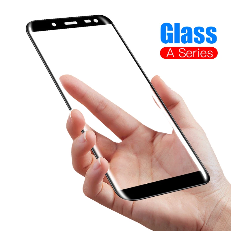 Защитное стекло для samsung a5 A3 A7 J8 A750 A9 A8 A6 PLUS Закаленное стекло Защитная пленка для экрана Galaxy